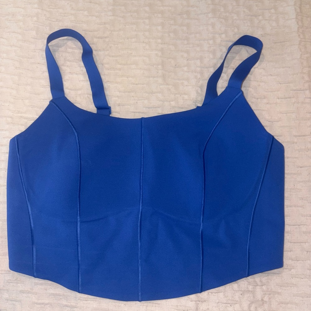 Offline by Aerie Corset Bra, Cobalt blue, Size Large